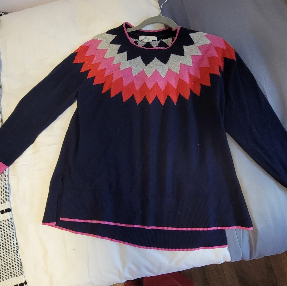 Beautiful lightweight Boden Fair Isle Sweater - Picture 2 of 7